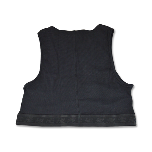 Nike Air Rib Tank Top Wmns Black/White - DM6069-010