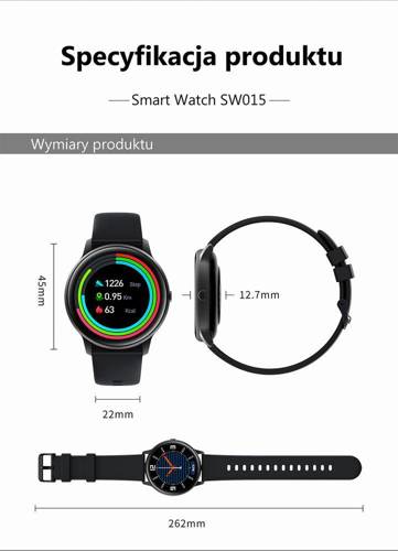 Smartwatch G. Rossi SW015-5 gold/gold