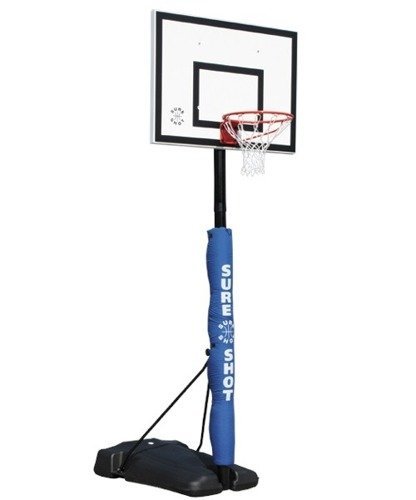 Sure Shot 521 Seattle Basketballständer + spalding ball + Jordan pump