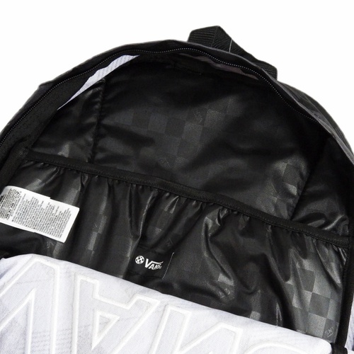 Vans Old Skool Drop V 22 L Backpack Black/Asphalt - VN000H4ZKOU1