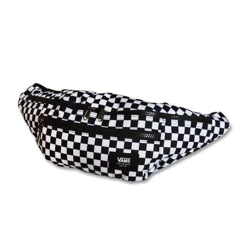 Vans Ward Cross Body Checkerboard Black/White - VN0A2ZXXHU01