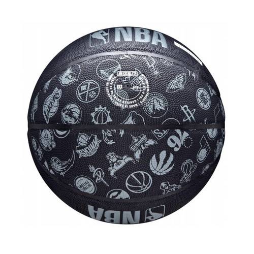 Wilson NBA All Team Outdoor Basketball - WTB1300XBNBA + Pump