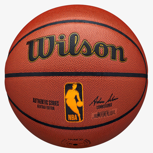 Wilson NBA Authentic Heritage Indoor Basketball + ball pump 