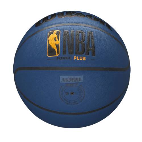 Wilson NBA FORGE Plus Navy Indoor / Outdoor Basketball + Ball Pump WILSON