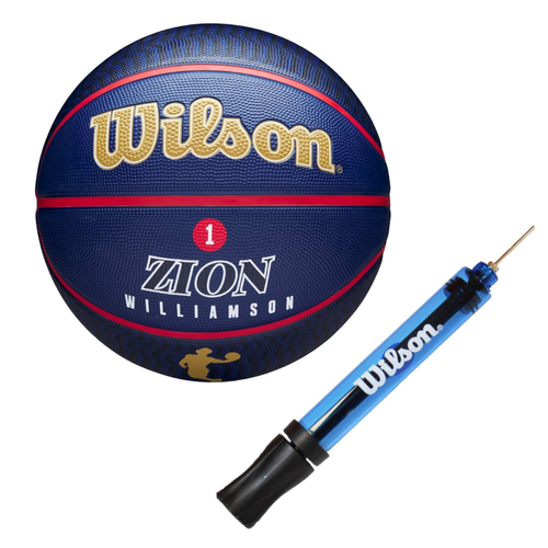 Wilson NBA Team Boston Celtics Basketball outdoor + Wilson ball pump