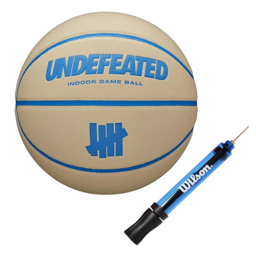 Wilson x Undefeated Limited Edition Indoor Game Ball Basketball + Ball Pump WILSON