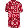 Air Jordan M J LBRAND SS AOP CREW T-shirt - CN3586-687