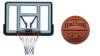 Basketball set Spartan Wall Mounted Backboard + Spalding Basketball