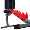 Folding oblique training bench for barbell stands K-SPORT - KSSL010