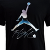 Men's sports T-shirt Air Jordan Graphic Crew Flight Tee Black - DV8414-010