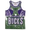 Mitchell & Ness NBA Milwaukee Bucks Tank Top -MSTKAJ19070-MBUDKGN