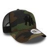 New Era New York Yankees Clean A Frame Trucker Kappe Custom Army Skull