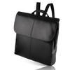 Paolo Peruzzi Vintage Black Backpack - T-72-BL