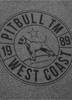 Pit Bull West Coast Circle Dog T-Shirt