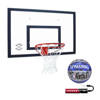 Sure Shot 160.1 Plast Basketball-Rückwand + spalding ball + Jordan pump