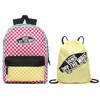 Vans Checker Block Rucksack - VN0A3UI6ZL1 + Benched Bag