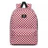 Vans Old Skool III Burgundy White Check Rucksack - VN0A3I6R9761