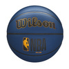 Wilson NBA FORGE Plus Navy Indoor / Outdoor Basketball + Ball Pump WILSON