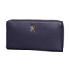 Women's wallet Tommy Hilfiger Iconic GP Wallet Keyfob giftbox with a key ring - AW0AW14004-DW6