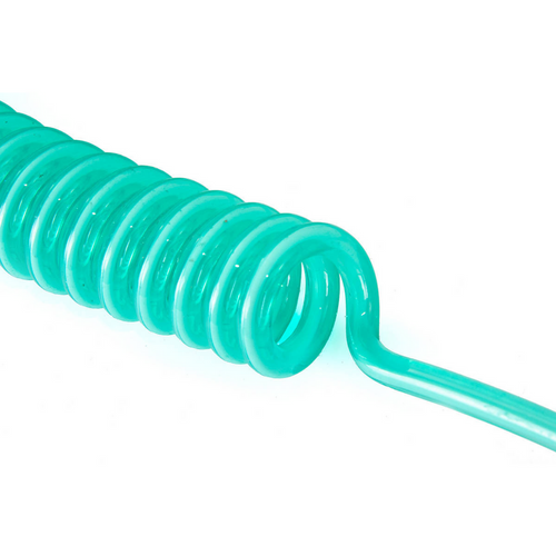 Linka zabezpieczająca leash Enero do deski SUP 10 stóp zielona spiralna - 1034089