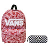 Plecak szkolny młodzieżowy Vans Old Skool czerwony + piórnik Pouch