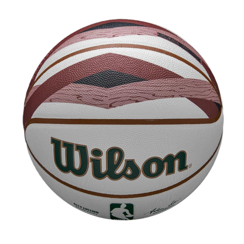 Piłka do koszykówki Wilson NBA Boston Celtics Team City - WZ4024102XB