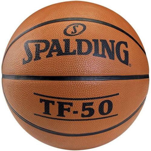 OBRĘCZ DO KOSZYKÓWKI KOSZA STAL OCYNKOWANA ŁAŃCUCH + Piłka Spalding TF-50 