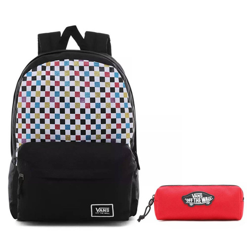 Vans Glitter Check Realm Rucksack - VN0A48HGUX9