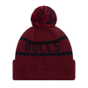 New Era NBA Chicago Bulls Jake Bobble Knit Beanie Hat - 60424795