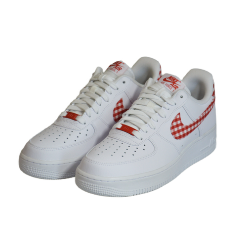 Buty sportowe Nike Air Force 1 '07 LOW "White Mystic Red" - DZ2784-101