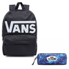 VANS Old Skool II Backpack - VN000ONIY28-813 + Pencil Pouch