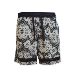 Nike Fly Crossover AOP Shorts Wmns Black/Light Bone - DC0869-010