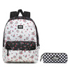 Vans Realm Classic Beauty Floral Patchwork Rucksack + Pancil Pouch