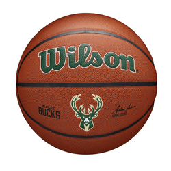 Piłka do koszykówki Wilson NBA Team Alliance Milwaukee Bucks - WTB3100XBMIL