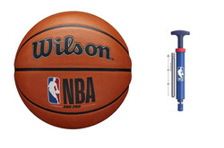 Piłka do koszykówki Wilson NBA DRV PRO Outdoor - WTB9100XB07 + Pompka