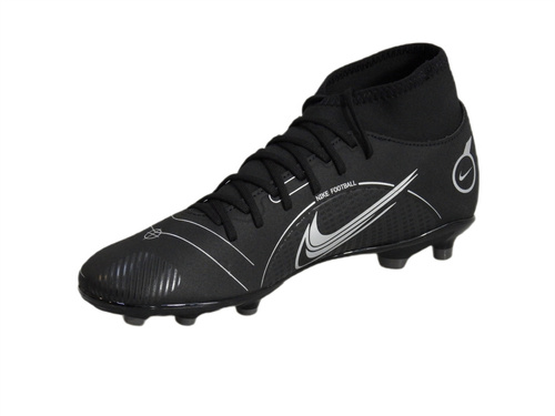 Buty piłkarskie korki Nike Mercury Superfly 8 Club FG/MG Soccer Cleats Czarne - DJ2904-007