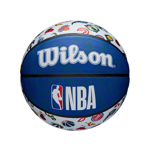 Zestaw Piłka do koszykówki Wilson NBA All Teams Outdoor + Dryblerki Basketo