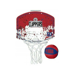 Mini tablica do koszykówki Wilson NBA Team Mini Hoop Los Angeles Clippers - WTBA1302LAC