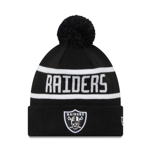 Czapka zimowa New Era NFL Las Vegas Raiders Official Team Colour Jake Knit Beanie - 60565515