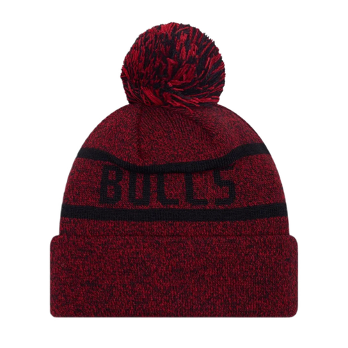 New Era NBA Chicago Bulls Jake Bobble Knit Beanie Hat - 60424795