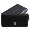 Women's wallet black one size Tommy Hilfiger Poppy Plus Large Za - AW0AW15586-BDS