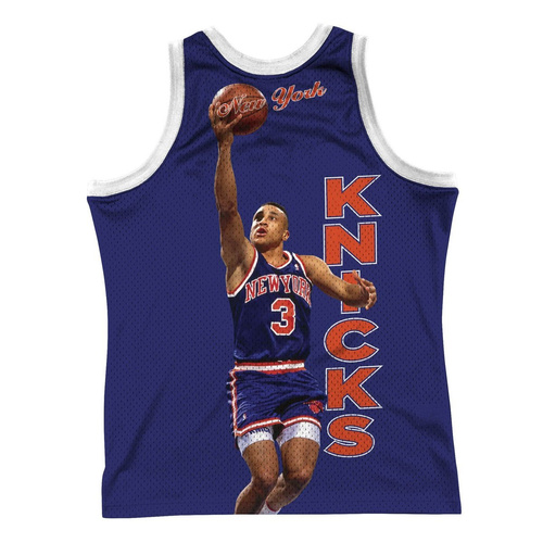 Koszulka bezrękawnik Mitchell & Ness NBA New York Knicks John Starks