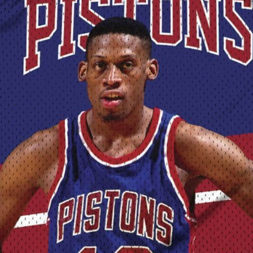 Koszulka bezrękawnik Mitchell & Ness NBA Detroit Pistons Dennis Rodman