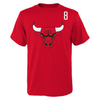 Koszulka NBA Tall SS Tee Chicago Bulls Zach Lavine T-shirt