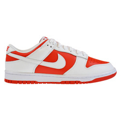 Men's Sneakers Nike Dunk Low Retro White University Red - DD1391-600