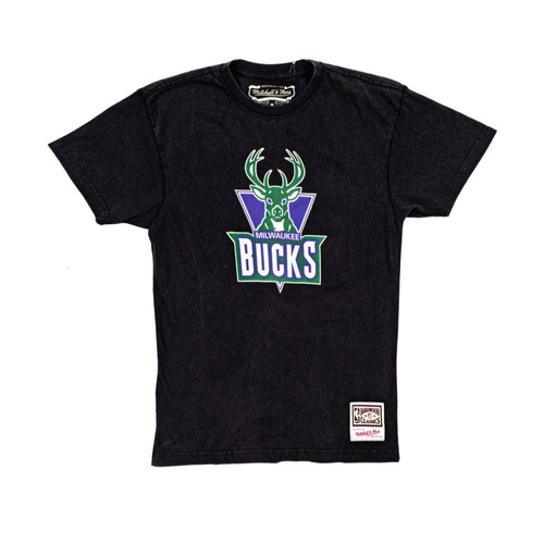 Koszulka Mitchell & Ness NBA Worn Logo Milwaukee Bucks T-Shirt