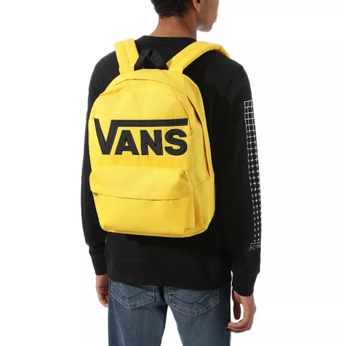 Plecak szkolny Vans Old Skool III Lemon Chrome - VN0A3I6R85W + piórnik