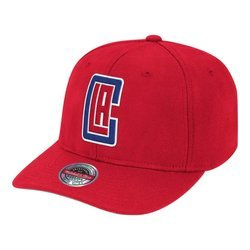 Czapka z daszkiem Mitchell & Ness NBA Los Angeles Clippers Team Ground Redline - 6HSSMM19361-LACRED1