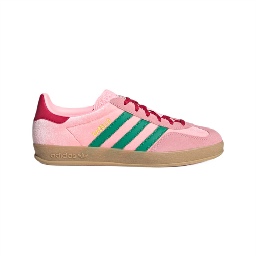 Adidas Gazelle Indoor W "Glow Pink Court Green" Women's Shoes - JI2713