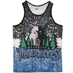 Mitchell & Ness NBA Minnesota Timberwolves Tank Top - MSTKAJ19070-MTIROYA